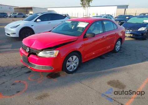 2012 Volkswagen Jetta 2.0L S from USA, damaged, VIN 3VW2K7AJ0CM351086